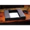 Dacasso Gray Leatherette Enhanced Conference Room Organizer AG-4290 - alternate 6